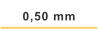0,50 mm