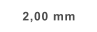 2,00 mm