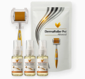 Dermaroller 1.00 mm con pack de 3 Roller Cleaner para limpieza intensiva de la piel