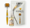 Dermaroller 1.00 mm con Roller Cleaner para limpieza y tratamiento intensivo