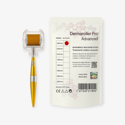 Dermaroller aguja 0,30 mm trasera
